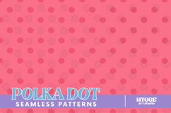 Coquette Easter Polka Dot Seamless Pattern Surface PNG DTF Product Image 1