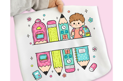 Preppy Pencil Teacher Name Custom PNG, CUSTOM Name Teacher Product Image 11