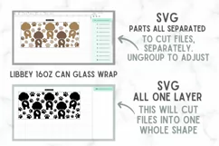 Golden Retriever SVG, Golden Retriever Libbey Glass Wrap Product Image 4