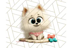 Pet Shop Clipart, Cute Big Eyed Animals, Kawaii Pets PNG Product Image 5