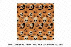 Happy Halloween Pattern Png | Sublimation | Digital Paper Product Image 1