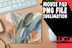 Playful Desk Pad Design Sublimation, Flowers Product Image 1