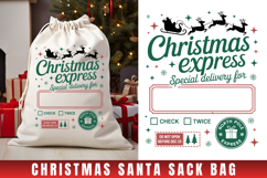 Christmas Express SVG| Christmas Gift Bag Product Image 1