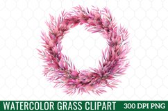 Watercolor Grass Clipart Product Image 1