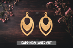 24 Boho Style Laser Cut Earrings SVG File Product Image 14