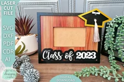Class of 2023 Graduation Photo Frame Laser cut file Product Image 1
