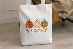 Floral Pumpkin PNG , Fall Pumpkin Sublimation, Pumpkin Product Image 3