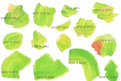 Trendy Lime abstract background Product Image 6