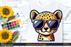 Cute animal in Sunglasses | Summer Vibes | Cheetah Product Image 1