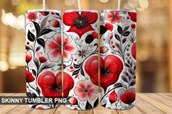 Valentine's Day Tumbler Design | Sublimation Wrap 20 Oz Product Image 1
