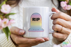 Cute Rainbow Halloween Clipart Product Image 3