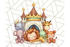 Princess Castle Room PNG Clipart for Royal Interiors & Scene Product Image 5