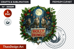 Christmas Greetings clipart PNG, Holiday Quotes wishes Product Image 1