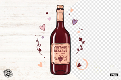 Doodle Summer Wine Clipart Product Image 1