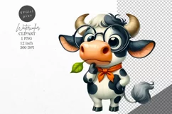 Funny cow clipart, Cute clipart, Animals clipart Product Image 1