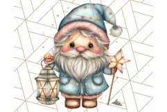 Scandinavian Christmas Gnomes Clipart PNG, Cute Gnome Png Product Image 5