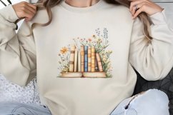 Boho Bookshelf Clipart PNG Product Image 1
