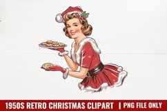 1950s Retro Christmas Sublimation PNG Product Image 1