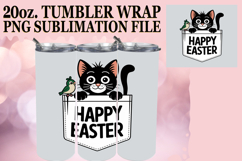 Cheerful Mornings 20oz tumbler wrap, Easter Animals Product Image 1