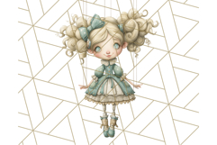 Creepy Dolls Clipart PNG Haunted Toy Characters Product Image 5