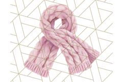 Watercolor Winter Hats and Scarves Clipart PNG Product Image 5