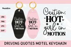Funny Driving Motel Keychain SVG Vol.2 | Hot Girl In Motion Product Image 1