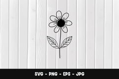 Wildflower Bunch SVG PNG Product Image 1