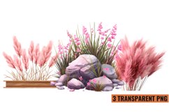 Watercolor Grass Clipart , PNG Product Image 1