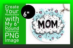 Watercolor Mother's Day Keychain Collection Product Image 1