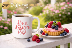 Cozy Breakfast Mug Mockup PNG | JPG Product Image 1