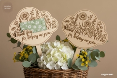 Teacher Gift Card Holder Laser Cut | Glowforge | SVG Product Image 1