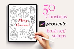300 Pack Christmas Procreate Stamps Product Image 5