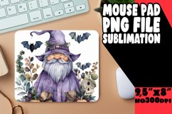 Autumn Harvest Gnome Mouse Pad Design Whimsical Elegance Product Image 1