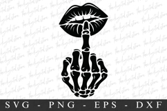 Middle Finger| SVG Cut files | Cricut Product Image 1