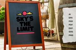 Sky's the Limit - SVG Design Product Image 12