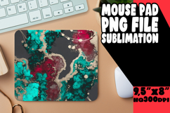 CHEERFUL MOUSE PAD SUBLIMATION PNG, Abstract Pattern Product Image 1