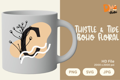 Thistle &amp; Tide Boho Floral Monogram Product Image 1