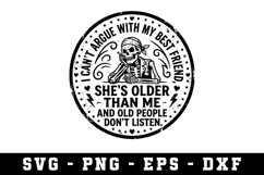 I Can't Argue Svg |Sarcastic SVG Cut files |Cricut Product Image 1