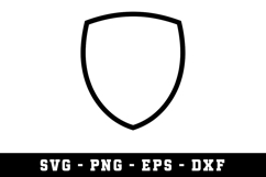 Tampler Shield Svg Design| SVG Cut files | Cricut Product Image 1