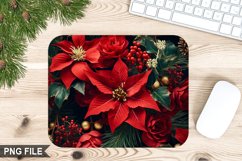 Christmas Flowers Mouse Pad Bundle - Christmas Sublimation Product Image 13