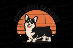 Best Corgi Dad Ever svg | Father&#039;s day Svg | Svg Files Product Image 1