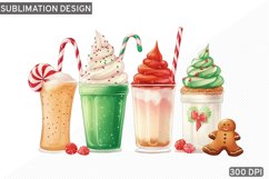 Christmas Coffee PNG Sublimation design Product Image 1
