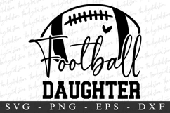 Football Daughter SVG | SVG Cut files | Cricut Product Image 1