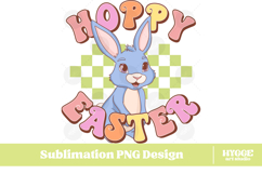Easter Sublimation PNG Bundle Bunny Chick Farm Hip Hop Joy Product Image 4