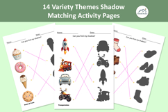 14 Shadow Matching Activity Pages for Toddlers Product Image 13