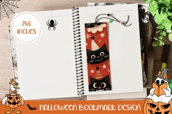 Funny Halloween Cats Bookmark, Halloween Bookmark Printable Product Image 1