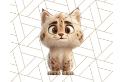 Chunky Kawaii Woodland Critters PNG Clipart, Cute Animals Product Image 5