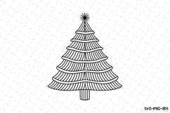 Christmas Tree Svg | Christmas Svg | Svg Cut Files Product Image 1