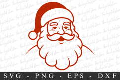 Merry Christmas Santa Svg | Christmas svg | Svg cut file Product Image 1