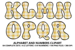 Honey bee Alphabet png clipart, honey bee letters doodle Product Image 3
